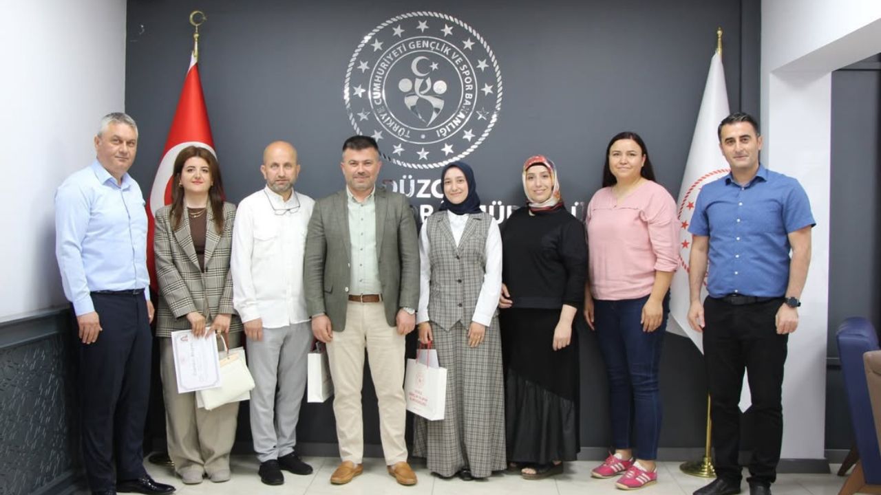 DÜZCE GENÇLİK VE SPOR İL MÜDÜRLÜĞÜ’NDE AYIN PERSONELLERİ BELİRLENDİ