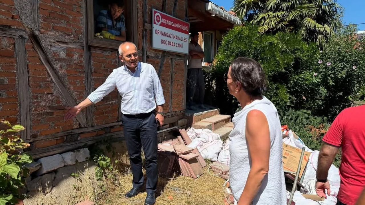 Kaymakam Deniz Pişkin ”Koç Baba Camii, Eskisinden Daha Güzel Yeniden Hayat Bulacak”