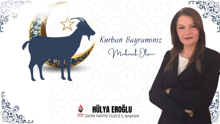 HÜLYA EROĞLU KURBAN BAYRAMI REKLAM MESAJI