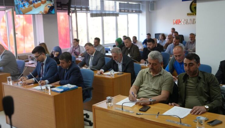 Düzce Belediye Meclisi’nde Kritik Kararlar: 37 Madde Karara Bağlandı