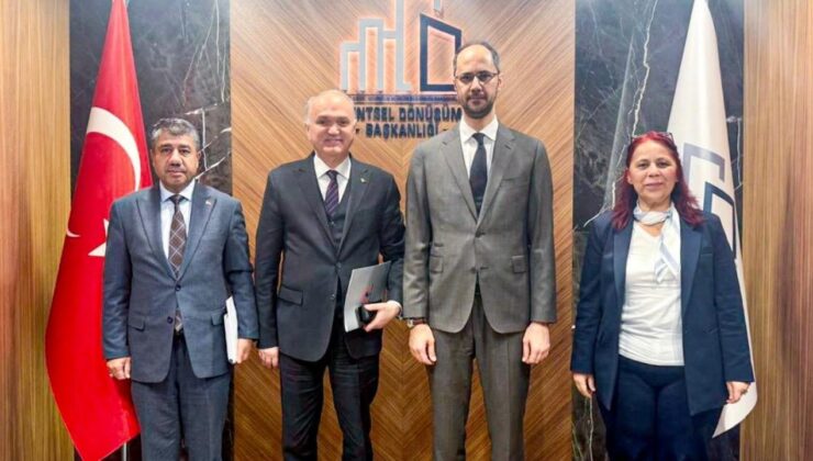 Başkan Faruk Özlü Ankara’da Kentsel Dönüşüm İçin Masaya Oturdu